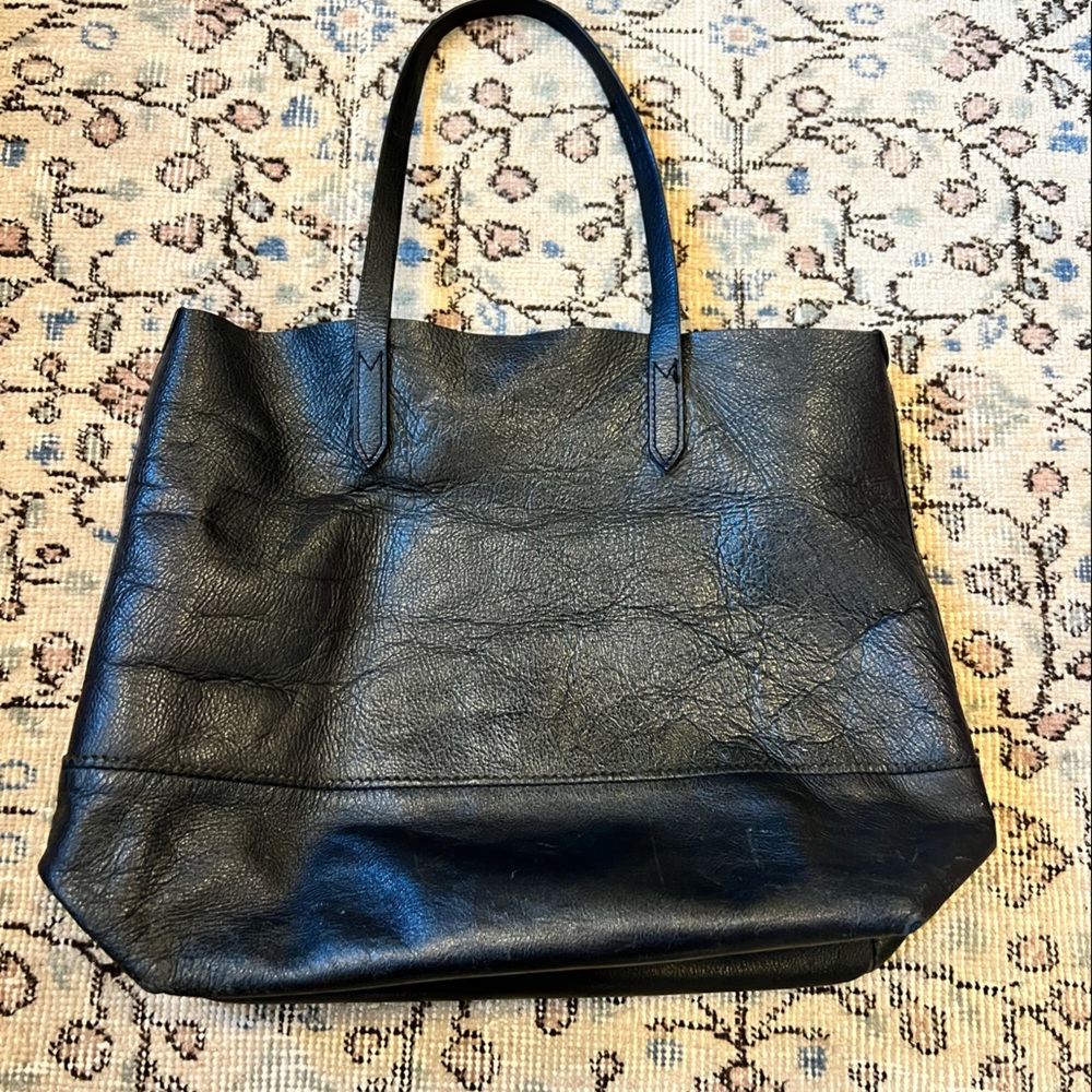 Madewell Leather Transport Tote